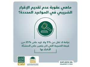 عقوبة عدم الإقرار الضريبي.