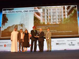 حصل فندق 25Hours على جائزة أفضل مشروع فندقي وجائزة أفضل تصميم معماري.