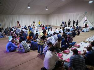 Ooredoo iftar tent