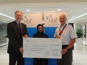 Since 2012, NBF has contributed AED 800,000 in total to the organisation.