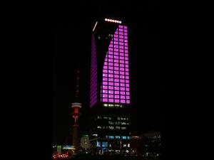 Ooredoo goes pink