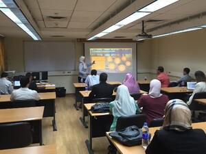 الطلاب المصريين ضمن «برنامج المحترفين الشباب» الذي يديره معهد «إس إيه بي» للتدريب والتطوير يتلقون المهرات التقنية اللازمة لاقتناص الفرص الوظيفية في عصر الاقتصاد الرقمي