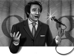 Abdel Halim Hafez in today's Google doodle