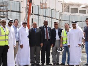 During the visit