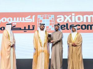 axiom telecom wins Mohammed Bin Rashid Al Maktoum Business Award