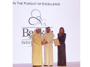 The award was received by Nasser AlSanousi, Director of Marketing at the company.