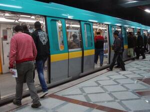 Across all lines combined, the Metro accommodates more than four million passengers per day. (AFP)