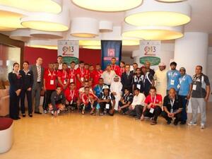 Delegates of the Special Olympics