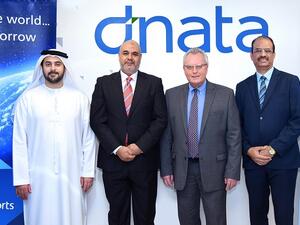 استقبلت دناتا ومطارات دبي أول رحلة شحن لشركة مصر للطيران. 