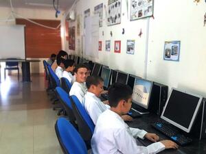 These computers will now be placed in the school’s computer labs and will be used by children of all grades for educational purposes.