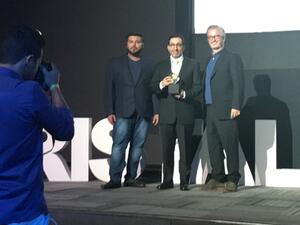 During the event, du was also awarded three Cristals (Gold), many Sapphires (Silver) and Emerald (Bronze) trophies. 