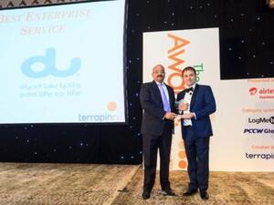 du at Telecoms World ME Awards