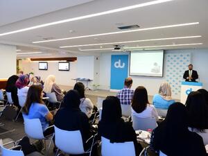 du showcases the BabNoor app to special needs centres around the UAE