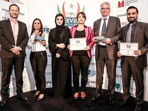 du wins big at the Service Olympian Awards