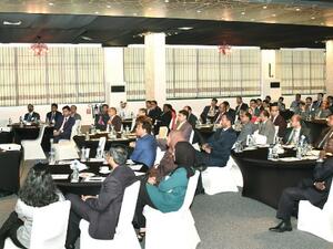 During KPMG Business Breakfast