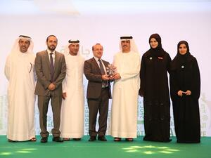 During the awards ceremony