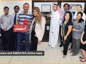 Eskadenia Software and Emirates Group team