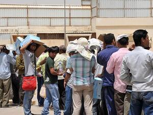 As of April, more than 800,000 had left the country since late 2016. (AFP)