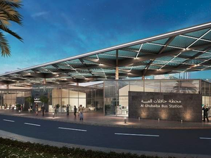 UAE's natural environment inspires Expo 2020 bus stations' design. (KhT)
