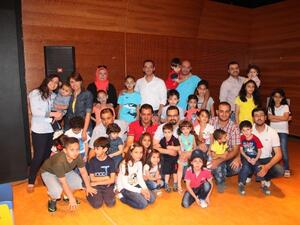 From the event
