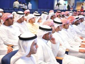 Graduates during the event