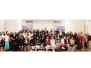 During KPMG Internationanl Women Day event