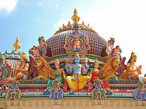 The temple will officially open its doors when Indian Prime Minister Narendra Modi visits the UAE in February. (Shutterstock)