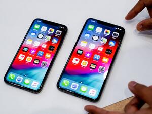 Apple released new flagship smartphones in the UAE - the iPhone XS and XS Max. (AFP)