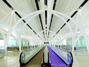 يتوقع أن يبدأ التشغيل الجزئي لمطار الملك عبد العزيز الدولي الجديد في جدة من خلال 3 محطات داخلية.