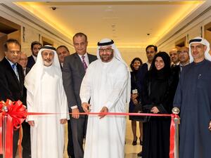 سعادة عبد الله عبد الرحمن الشيباني الأمين العام للمجلس التنفيذي لإمارة دبي يفتتح "استوديو أي بي أم- دبي" بحضور مسؤولين تنفيذيين في شركة "أي بي أم"
