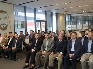 Officials of the collaboration partners at the launch event