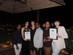 The first award was received by Teatro restaurant in the Best International Restaurant category in Doha 2018