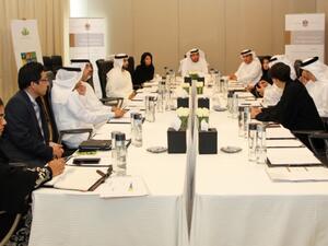 خلال الاجتماع 