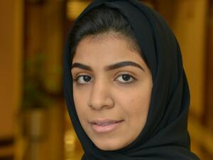 الطالبة موزة إبراهيم