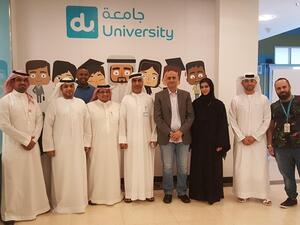 موظفو زين السعودية ينضمون إلى دو في برنامج تبادل الخبرات بين الشركتين