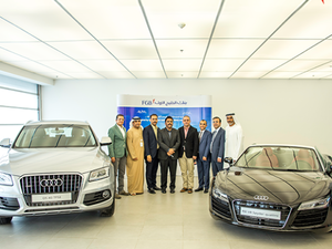 Picture of the winners and their prizes