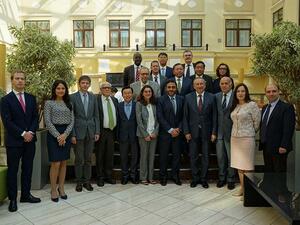 شهد الاجتماع حضور كوكبة من الشخصيات الدولية، وعلى رأسهم آن كوبيز، ممثلة المدير العام لليونسكو؛ وإيغور غانشين، مدير القسم الدولي في وزارة التربية والتعليم والعلوم في الاتحاد الروسي