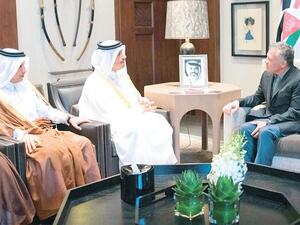 Qatar also announced a $500 million investment package targeting Jordan's infrastructure and tourism projects. (QT)