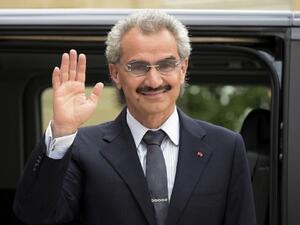 Prince Alwaleed was freed on Saturday after reaching a settlement with the Saudi authorities. (Bertrand Guay/ AFP)