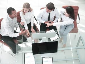 Eight out 10 professionals in the Middle East and North Africa say that meetings in their company are an excellent way to reach decisions. (Shutterstock)