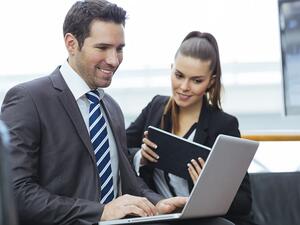 Most UAE companies are still dominated by men, according to a new survey by job site Monster. (Shutterstock)