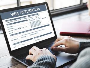 The e-services include issuance and renewal of visit visas, transit visas, leave and return visas and work visas. (Shutterstock)