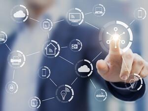 “The UAE is entering 2018 as the tipping point year for the Internet of Things, artificial intelligence, machine learning, and blockchain to go from theory to reality,” said Sameer Areff, Chief Operating Officer, SAP Middle East South. (Shutterstock)