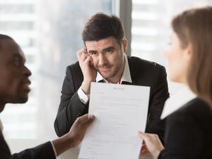 You need to know what major mistakes can cost you the job during a job interview. Here are a few. (Shutterstock)