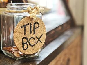 Service workers now receive small or no tips at all from customers. (Shutterstock)