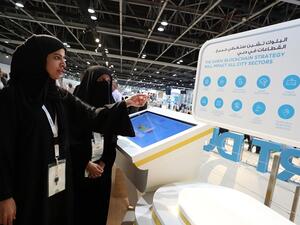 Smart Dubai showcased its blockchain strategy and AI service, Rashid, at the GITEX Technology Week 2017.