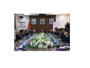 جانب من توقيع الاتفاقية