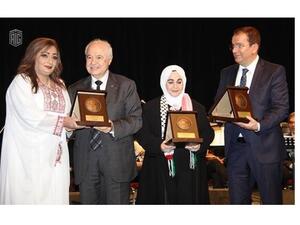 خلال حفل أوبريت "الوحدة العربية".