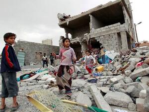 Aid agencies have warned that about eight million people in the country are on the brink of famine with outbreaks of cholera and diphtheria. (AFP)