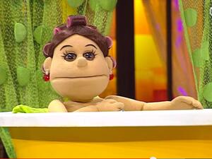 A still from the Abla Fahita show. (Facebook)